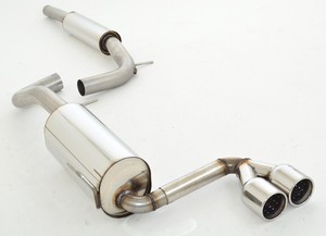 Friedrich Motorsport Gr.A Anlage mittig f�r Seat Arosa, 1.0l 37kW / 1.4l 44kW / 1.4l TDI 55kW / 1.7l SDI 44kW