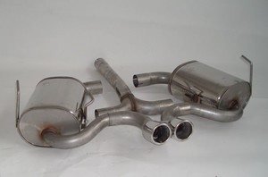 Friedrich Motorsport Sportendschalld�mpfer mittig f�r Mini R50 One / Cooper, 1.6l 16V 66/85kW