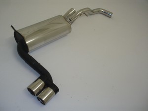 Friedrich Motorsport Sportendschalld�mpfer mittig f�r VW Golf IV, 1.4l 16V 55kW / 1.6l 74/75kW / 1.6l 16V 77kW / 1.6l FSI 81kW / 1.8l 92kW / 1.8l Turbo 110/132kW / 1.9l SDI 50kW / 1.9l TDI 66/74/77/81/85/96/110kW / 2.0l 85kW / 2.3l V5 110