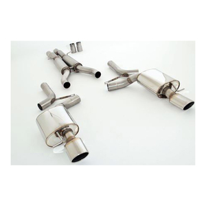 Friedrich Motorsport 2x76mm Duplex-Anlage f�r Audi RS6 4F Quattro Limousine & Avant / AWD Bj. 01/2008-12/2010  5.0l V10 Bi-Turbo 426kW