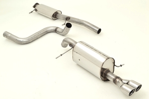 Friedrich Motorsport 70mm Anlage f�r VW Polo 6R Facelift / 6C GTI ab  Bj. 11/2014 Schr�gheck  1.8l TSI 141kW