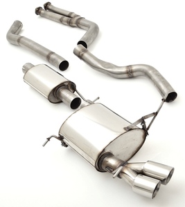 Friedrich Motorsport 70mm Anlage f�r BMW 3er E93 Cabrio Bj. 2006-02/2007  325i 160kW (N52) / 330i 190kW (N52)