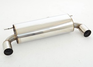 Friedrich Motorsport 70mm Duplex-Sportendschalld�mpfer f�r BMW 1er F20/F21 Coupe Bj. 09/2011-03/2015 3-/5-T�rer 114i 75kW / 116i 100kW