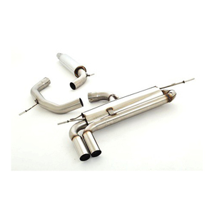 Friedrich Motorsport 76mm Anlage f�r Audi A3 8P Frontantrieb 2WD ab Bj. 2003  1.2l TFSI 77kW / 1.4l TFSI 92kW / 1.8l TFSI 118kW / 2.0l TDI 103/125kW / 2.0l TFSI 147kW