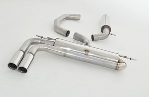 Friedrich Motorsport 76mm Anlage f�r Audi A3 8V Limousine Frontantrieb sedan 2WD ab Bj. 2013  1.8l TFSI 132kW