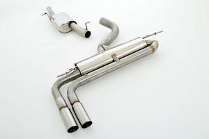 Friedrich Motorsport 76mm Anlage f�r Audi A3 8V Limousine Quattro AWD ab Bj. 2013  1.8l TFSI 132kW