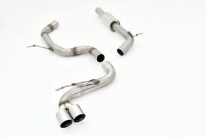 Friedrich Motorsport 76mm Anlage f�r VW Golf VII GTD Frontantrieb ab Bj. 2013  2.0l TDI 135kW