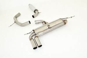 Friedrich Motorsport 76mm Anlage f�r VW Scirocco III  ab Bj. 04/2014  2.0l TSI 132kW