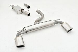 Friedrich Motorsport 76mm Duplex-Anlage f�r Audi A3 8V Sportback Quattro AWD ab Bj. 2012  1.8l TFSI 132kW