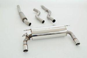 Friedrich Motorsport 76mm Duplex-Anlage f�r BMW 3er GT F34 ab Bj. 06/2013  320i/320ix 135kW