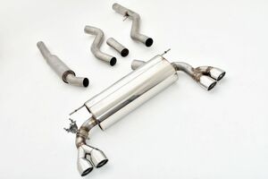 Friedrich Motorsport 76mm Duplex-Anlage f�r BMW 3er GT F34 ab Bj. 06/2013  328i/328ix 180kW