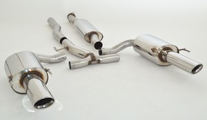 Friedrich Motorsport 76mm Duplex-Anlage f�r Opel Insignia Country Tourer Allrad ab Bj. 2013  2.0l Turbo 184kW 4x4