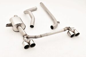 Friedrich Motorsport 76mm Duplex-Anlage f�r Renault Megane III Grandtour (Typ Z) inkl. GT ab Bj. 2009  1.5l dCi 66/78/81kW / 1.6l dCi 96kW / 1.9l dCi 96kW / 2.0l dCi 118/120kW