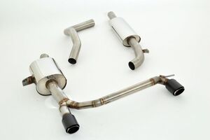 Friedrich Motorsport 76mm Duplex-Anlage f�r Renault Megane III (Typ Z) Cabrio (CC) inkl. GT ab Bj. 2010  2.0l Turbo 132/140/162kW