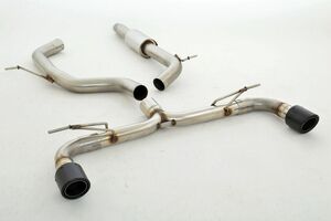 Friedrich Motorsport 76mm Duplex-Anlage f�r Seat Leon 5F inkl. FR & SC Frontantrieb ab Bj. 11/2012  2.0l TDI 135kW