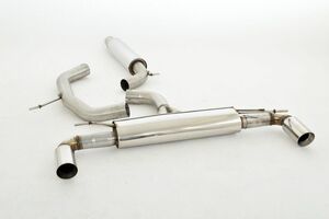 Friedrich Motorsport 76mm Duplex-Anlage f�r VW Beetle 5C Bj. 05/2013-11/2014 2.0l TSI 155kW