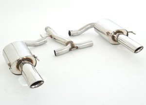 Friedrich Motorsport 76mm Duplex-Endschalld�mpfer f�r Opel Insignia Country Tourer Allrad ab Bj. 2013  2.0l Turbo 184kW 4x4