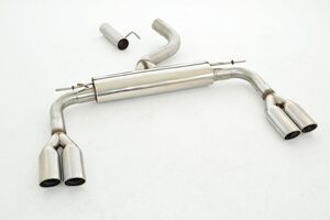 Friedrich Motorsport 76mm Duplex-Sportendschalld�mpfer f�r Audi A3 8V Limousine Quattro AWD ab Bj. 2013  1.8l TFSI 132kW