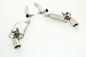 Friedrich Motorsport 76mm Duplex-Sportendschalld�mpfer f�r Chevrolet Camaro Coupe ab Bj. 2011  6.2l V8 298/318kW