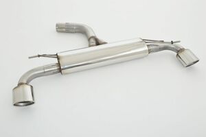 Friedrich Motorsport 76mm Duplex-Sportendschalld�mpfer f�r VW Golf VI R Cabrio Frontantrieb 2WD Bj. 02/2013-2015  2.0l TSI 195kW