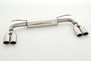 Friedrich Motorsport Duplex-Sportendschalld�mpfer f�r Audi A3 8V Cabrio Frontantrieb 2WD ab Bj. 01/2014  1.4l TFSI 92/103/110kW