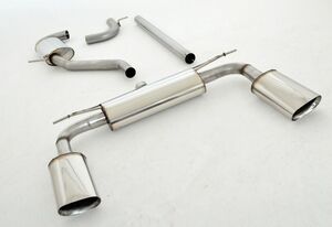 Friedrich Motorsport Gruppe A Duplex-Anlage f�r Audi A3  8V Limousine Frontantrieb sedan 2WD ab Bj. 2013  2.0l TDI 110/135kW