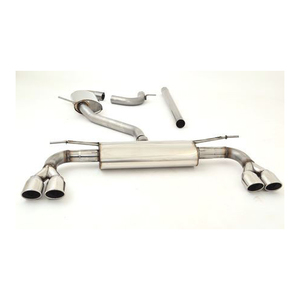 Friedrich Motorsport Gruppe A Duplex-Anlage f�r Audi A3 8V Sportback Frontantrieb 2WD ab Bj. 08/2012 5-T�rer 1.4l TFSI 90/92/103/110kW