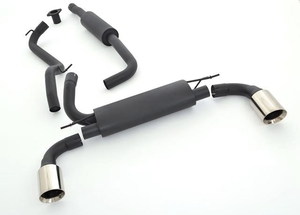 Friedrich Motorsport Gruppe A Duplex-Anlage f�r Ford Focus III Schr�gheck DYB ab Bj. 03/2011 3-/5-T�rer 1.5l EcoBoost 110/134KW / 1.6l EcoBoost 110/134KW