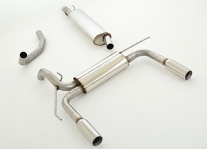 Friedrich Motorsport Gruppe A Duplex-Anlage fr Opel ADAM S ab Bj. 11/2014  1.4l Turbo 110kW