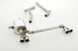 Friedrich Motorsport Gruppe A Duplex-Anlage f�r Renault Megane III Typ Z Coupe inkl. GT ab Bj. 2008 5-T�rer 1.5l dCi 66/78/81kW / 1.6l dCi 96kW / 1.9l dCi 96kW / 2.0l dCi 118/120kW