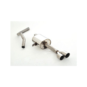 Friedrich Motorsport Sportendschalld�mpfer f�r Renault Megane III (Typ Z) Cabrio (CC) inkl. GT ab Bj. 2010  1.2l Turbo 97kW / 1.4l Turbo 96kW