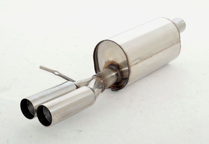 Friedrich Motorsport Sportendschalld�mpfer f�r Skoda Rapid Spaceback NH Bj. 09/2013-04/2018 1.2l TSI 63/66/77/81kW / 1.4l TSI 90/92kW / 1.6l TDI 66/77kW