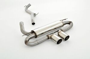 Friedrich Motorsport Sportendschalld�mpfer mittig f�r Ford Focus III Schr�gheck DYB ab Bj. 03/2011 3-/5-T�rer 1.0l Ecoboost 74/92kW / 1.6l 16V 77/92kW