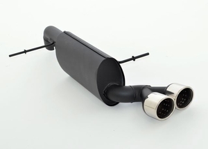 Friedrich Motorsport Sportendschalld�mpfer f�r Ford Fiesta JA8 Facelift 1.0l Ecoboost 103kW Black-/ Red-Edition