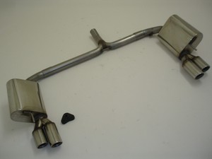 Friedrich Motorsport Duplex-Sportendschalld�mpfer f�r Jaguar XF 2.2D 120/140/147kW