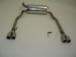 Friedrich Motorsport Duplex-Sportendschalld�mpfer f�r Chevrolet Cruze Station Wagon 1.7l TD 96kW/2.0l TD 120kW