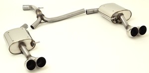 Friedrich Motorsport Duplex-Sportendschalld�mpfer f�r Ford Mondeo (BA7) Turnier 1.6l Ecoboost 118kW