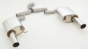 Friedrich Motorsport Duplex-Sportendschalld�mpfer f�r VW Passat 3C B6 Limousine & Variant (4motion) 3.2l V6 FSI 184kW