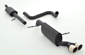 Friedrich Motorsport Sportauspuffanlage Gr.A f�r Ford Fiesta JA8 Facelift 1.0l Ecoboost 103kW Black-/ Red-Edition