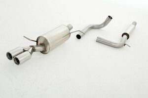 Friedrich Motorsport Edelstahl-Sportauspuffanlage Gr.A f�r Audi A1 & Sportback 1.8l TSI 141kW
