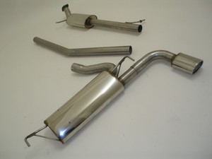 Friedrich Motorsport Edelstahl-Sportauspuffanlage Gr.A f�r Opel Mokka Frontantrieb & Allrad 1.4l Turbo 103kW