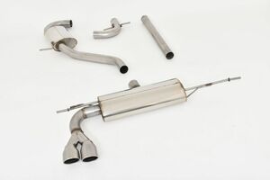 Friedrich Motorsport Edelstahl-Sportauspuffanlage Gr.A f�r VW Golf VI Frontantrieb 2.0l TDI 81/103kW/GTD 125kW