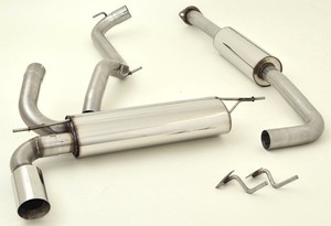 Friedrich Motorsport Edelstahl-Sportauspuffanlage Gr.A f�r Volvo C30 1.6l 74kW/1.6l D/D2/DRIVe 80/84kw/1.8l 92kW/2.0l 107kW/2.0l D 100kW