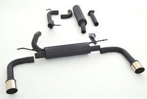 Friedrich Motorsport Gr.A Duplexanlage f�r Ford Focus II DA3/DB3 Schr�gheck 1.4l 16V 59kW/1.6l 16V 74/85kW/1.6l TDCI 66/80kW/1.8l 16V 92kW/1.8l TDCI 85kW/2.0l 16V 107kW/2.0l TDCI 100kW