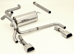 Friedrich Motorsport Gr.A Duplexanlage f�r Opel Astra J Sportstourer 1.4l Turbo 88/103kW/1.6l Sidi Turbo 125kW/1.6l Turbo 132kW