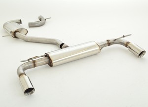 Friedrich Motorsport Gr.A Duplexanlage f�r VW Golf VI GTI Cabrio Frontantrieb 2.0l TSI 155kW