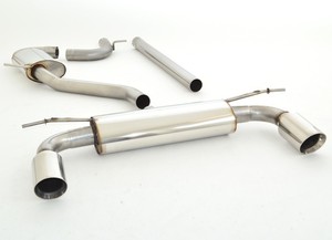 Friedrich Motorsport Gr.A Duplexanlage f�r Seat Leon 5F inkl. FR & SC Frontantrieb 1.8l TSI 132kW/2.0l TDI 135kW