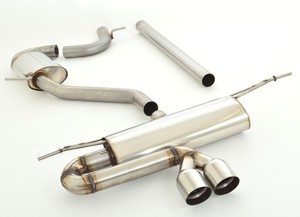 Friedrich Motorsport Gr.A Anlage mittig f�r Seat Leon 5F inkl. FR & SC Frontantrieb 1.8l TSI 132kW/2.0l TDI 135kW