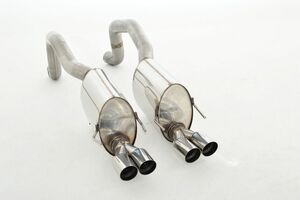 Friedrich Motorsport 70mm Duplex Sportendschalld�mpfer f�r Chevrolet Corvette C6 Coupe & Cabrio 6.0l V8 298kW / 6.2l V8 321kW (inkl. Grand Sport) Bj. 2005-2013