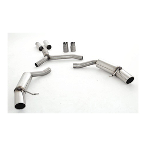 Friedrich Motorsport 76mm Duplex-Sportendschalld�mpfer f�r Audi A5 B8 Coupe Frontantrieb & Quattro 2.0l TDI 125/130kW